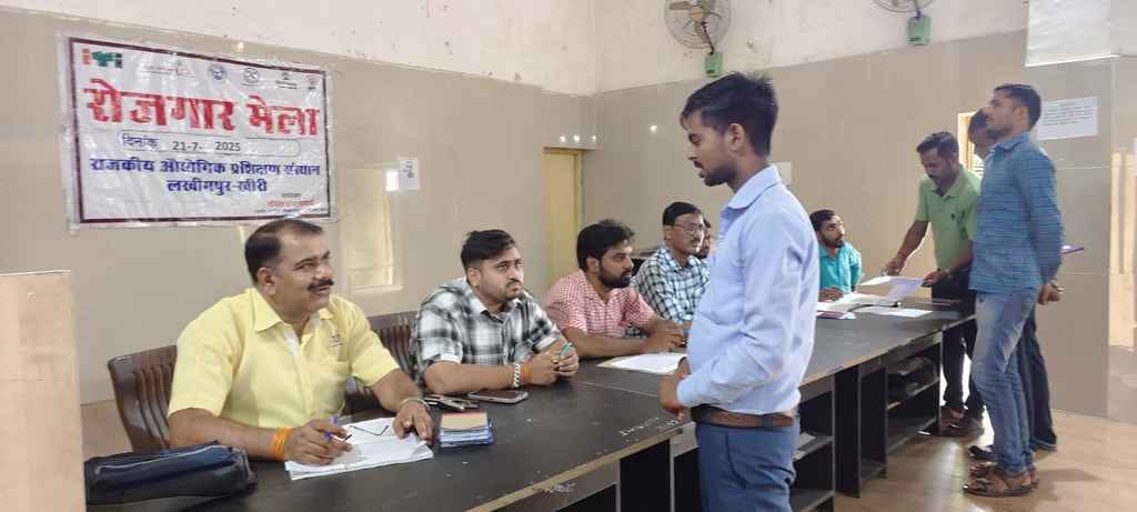 The job fair was a mere formality by making ITI students sit there
