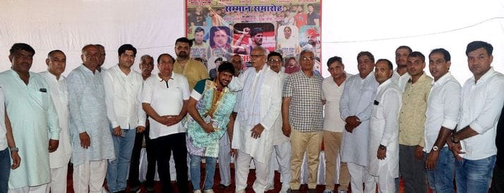 Asian Championship silver medalist Ashwini welcomed