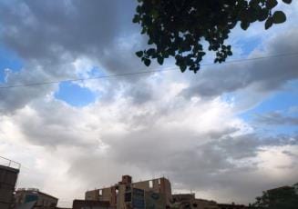 The clouds made me yearn, the humidity also tormented me