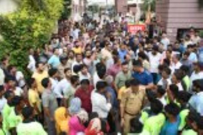 Ramki turned parking station into garbage dump, uproar