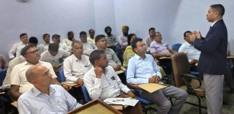 Revenue department officers and employees took training from HIPA