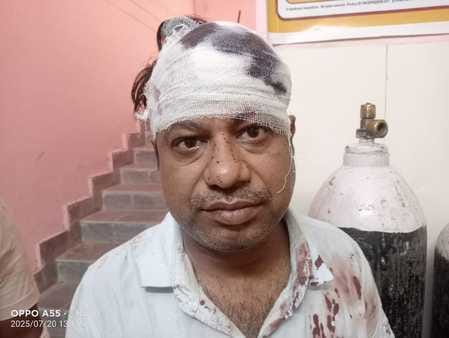 In a land dispute, two parties clashed with sticks, six people injured