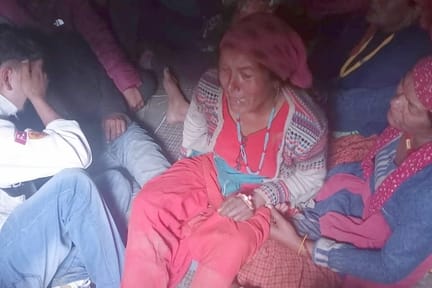 Mother fainted after hearing the news of the death of her beloved son