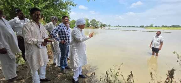 We will provide compensation for crops destroyed due to waterlogging: Krishnamurthy Hooda