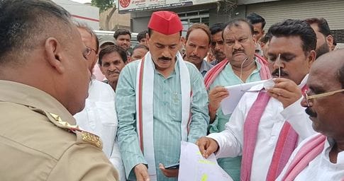 The dispute over the land of the former MLA in front of Nigohi police station deepens