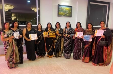 Abha Peter honoured with Best President Award