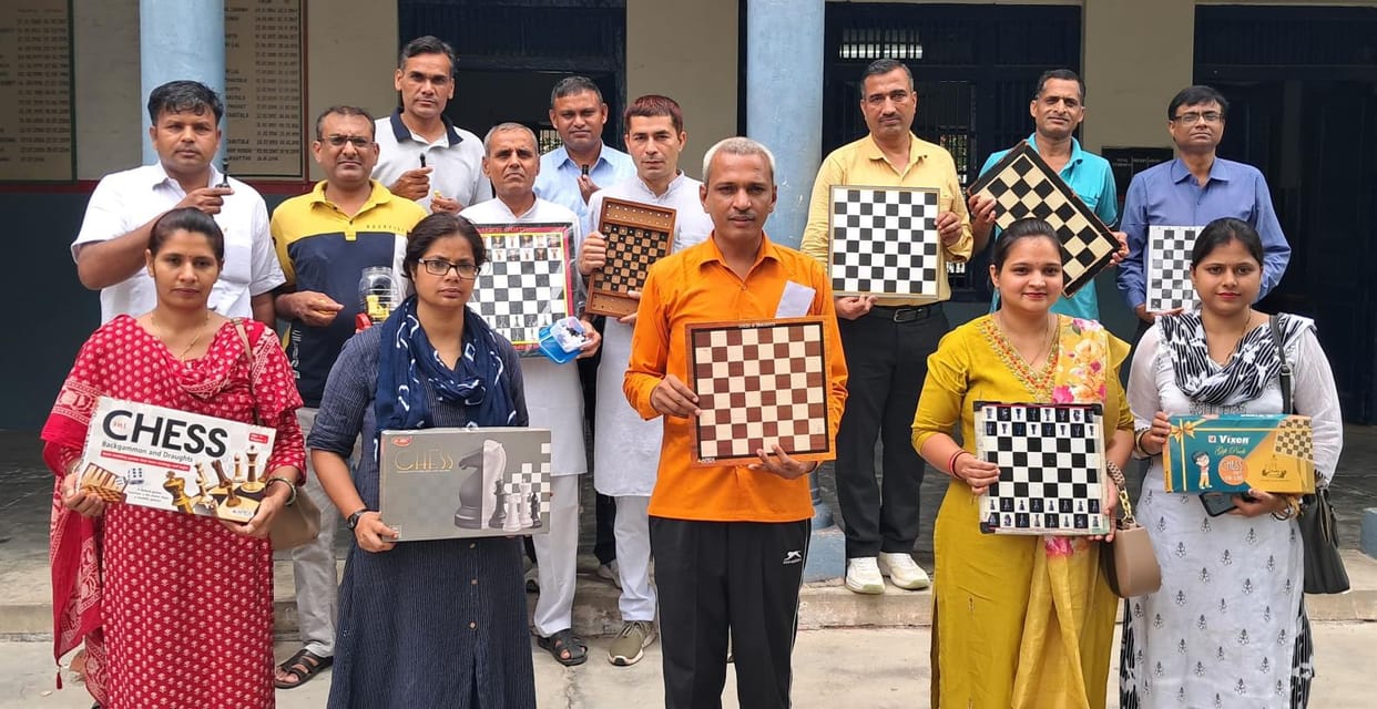 Chess board was not laid in Bhiwani, teacher players returned disappointed