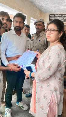 Memorandum given for the repair of Gulchampa crossing road