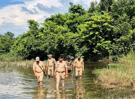 144 teams are doing monsoon patrolling in Dudhwa
