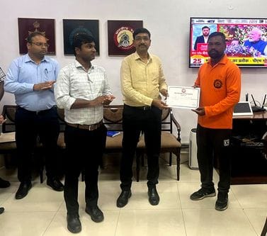 railwaymen felicitated