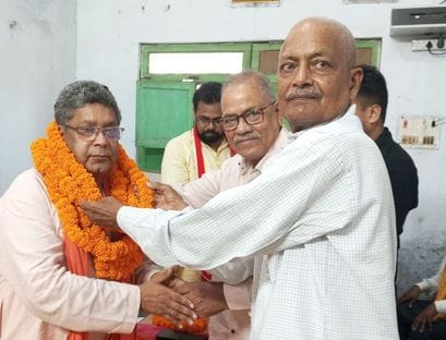 Arun welcomed on becoming president for the second time