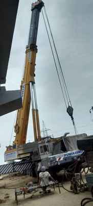 Girders will be placed on Saatrod ROB from today