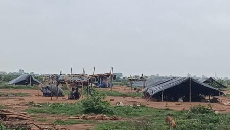 Tents were set up, complaint was made on suspicion of being Rohingya