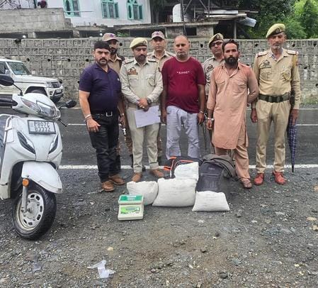 Ramban, Narcotics Substance Seized, Two Arrested