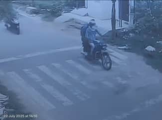 सीसीटीवी फुटेज में दिखे संदिग्ध आरोपी