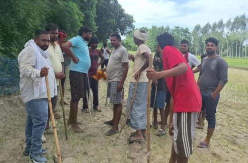 Dogs escaped after dodging villagers, panic continues