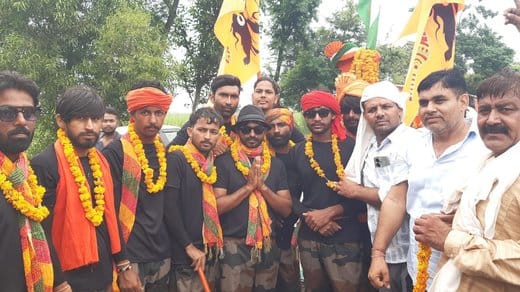Tiranga Yatra reached Daha on the success of Operation Sindoor, welcomed