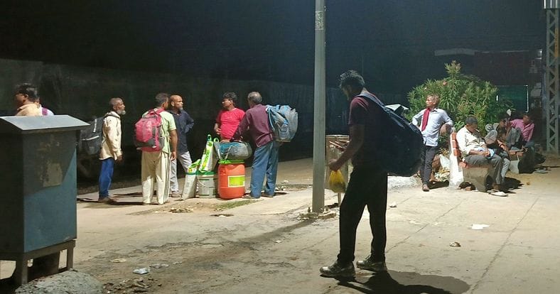 Avadh-Assam Express reached Jind Junction three hours late