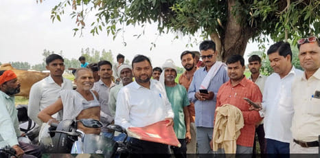 The administration freed the Chak Marg in two villages