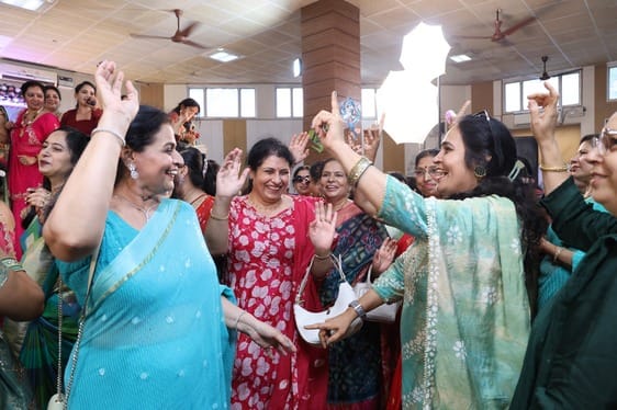 Women enjoyed Hariyali Teej program immensely