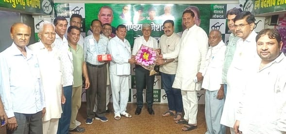 Mahendra Rathi became the district president of INLD intellectual cell