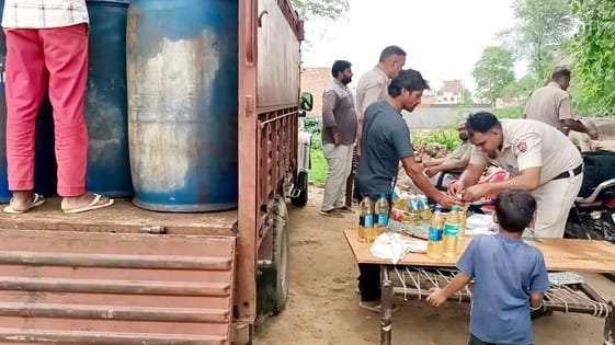 11 drums of diesel recovered, accused not found