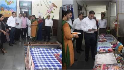 जिला कलेक्टर ने किया बाल संरक्षण संस्थाओं का निरीक्षण