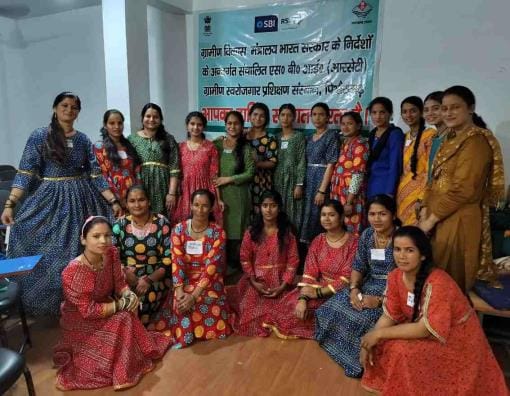 Women learned to make designer clothes, suits and pants