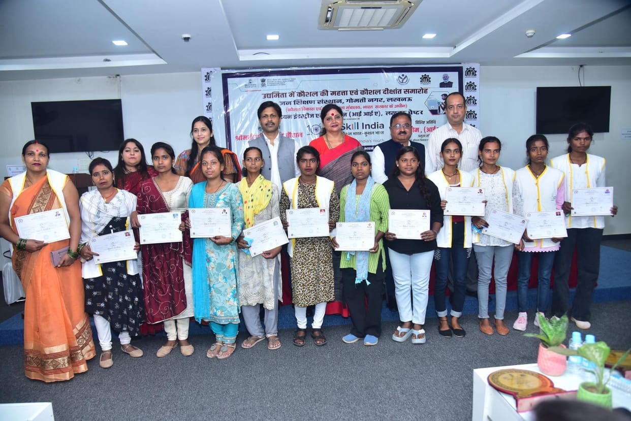 100 women learned technical skills and received certificates