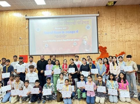 Kishtwar, ABVP, Honor of Intelligent Students