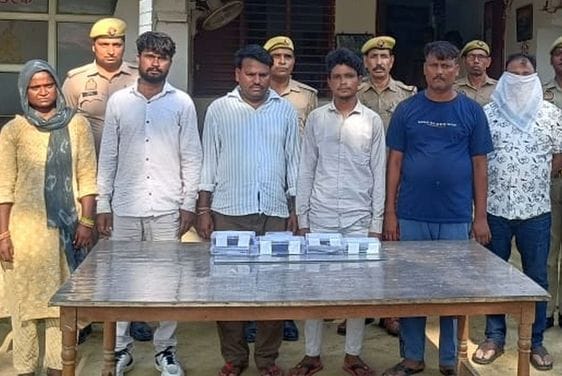 Five thugs from New Delhi, Firozabad and Ajmer caught in robbery