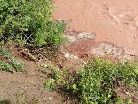 Poni, Tawi River, Water Level Increase, Loss of Land