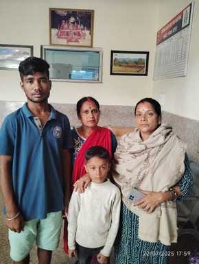Katra, Police Find Missing Child And Women, Handover Parents