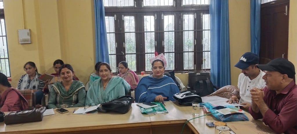 Information given to the Pradhans regarding Panchayat Advancement Index