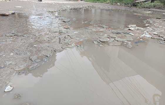Road in Gupta Colony broken for eight years, no hearing