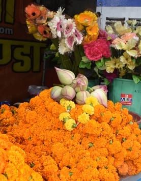 After the wedding season is over, flowers get a new lease of life from the month of Saavan