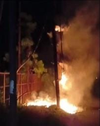 Fire broke out in the transformer, electricity supply of seven localities was disrupted for one hour