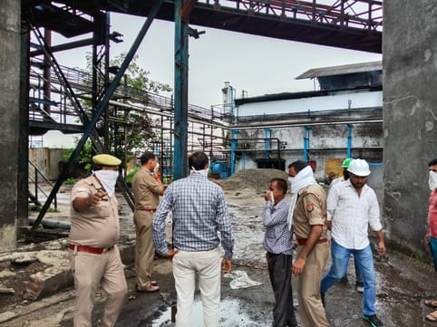 Ammonia gas leaked in Mohit Petro Chemical Factory, major accident averted