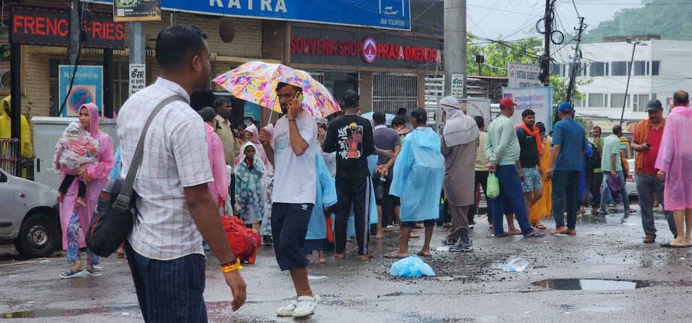 Katra, Vaishno Devi Yatra, Rain, Himkoti Route Closed