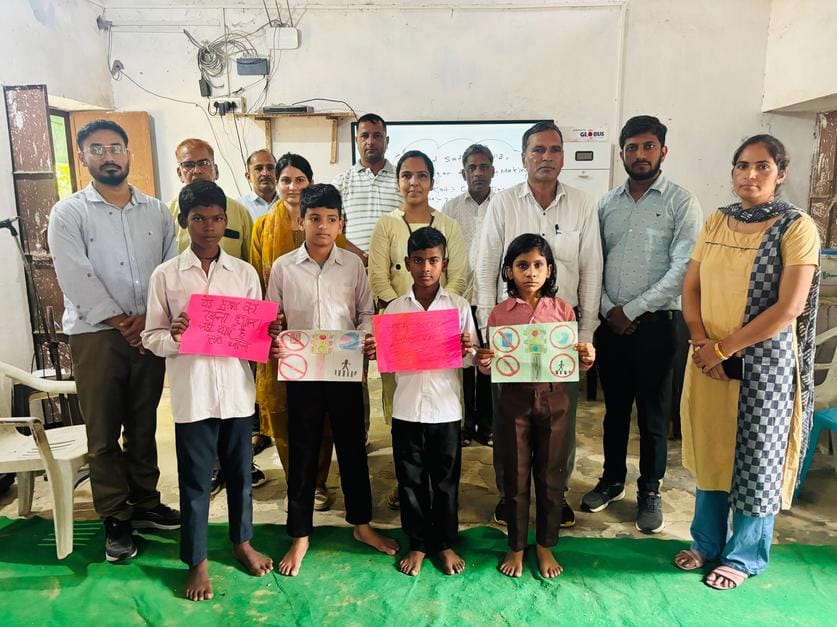 Talent shown in cluster level competition in Bachhod