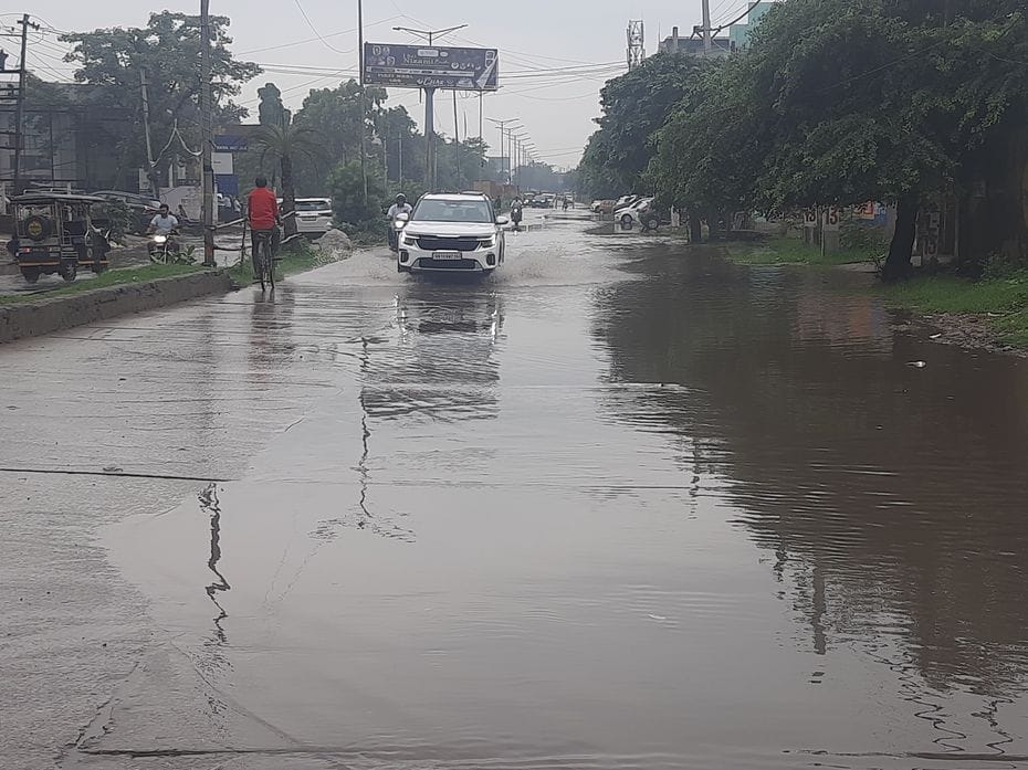 It rained on the third day too, there was no relief from humidity