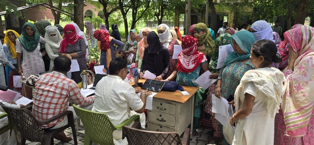250 villagers benefited from Antyodaya Camp