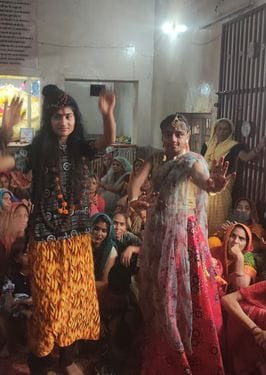 In Shiv Mahapuran, the story of Shiva-Parvati marriage was told to the devotees