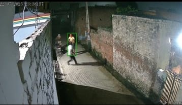 After a dispute with his wife, he entered the house and fired at his brother-in-law, but his life was saved