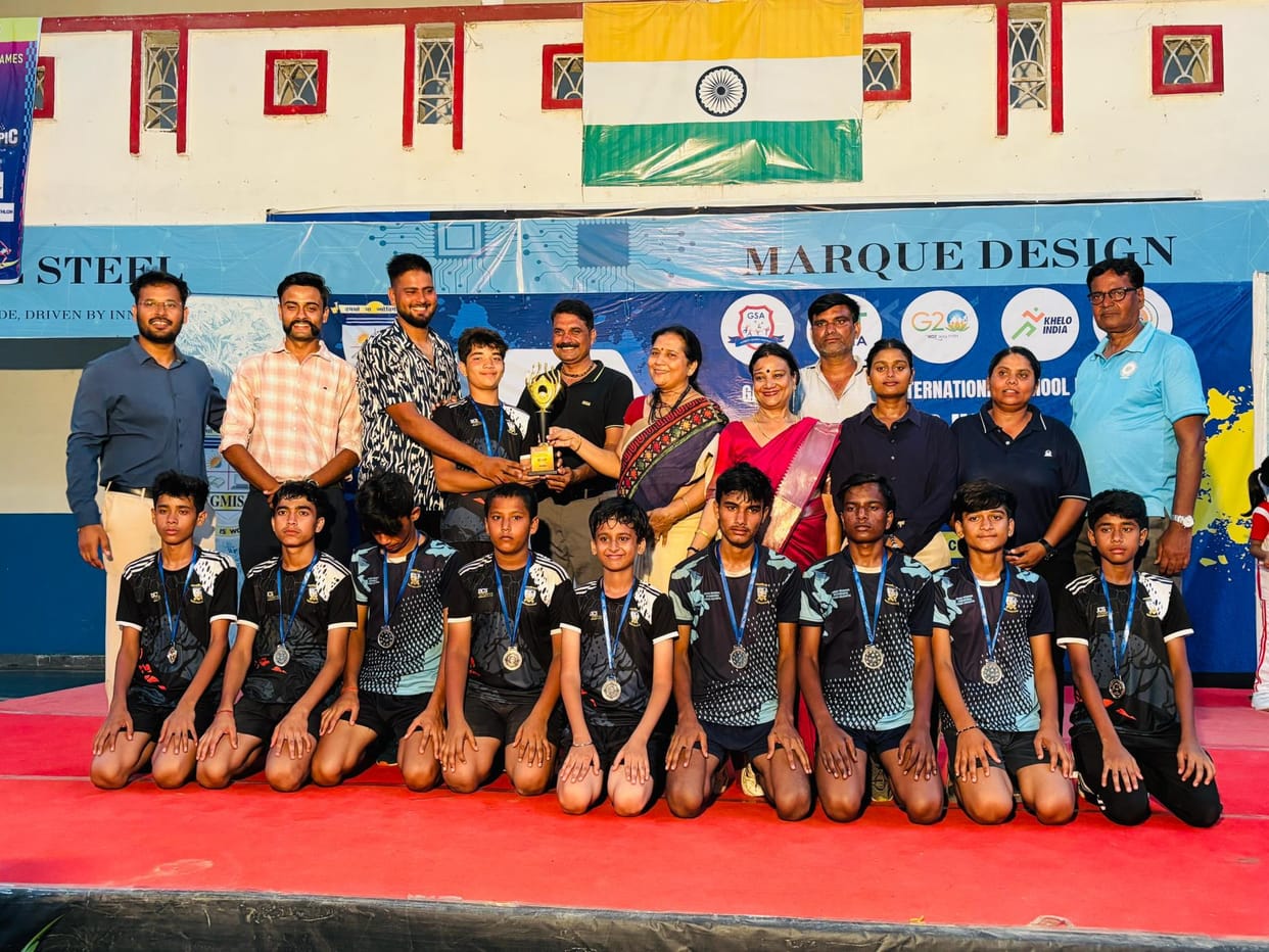 Volleyball: Gaurav Memorial International School Kanpur became champion in Under-17