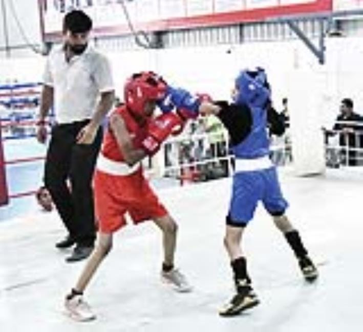 State-level boxing competition: Hisar's Aanchal Poonia defeated Sirsa's Reshma Kaur.