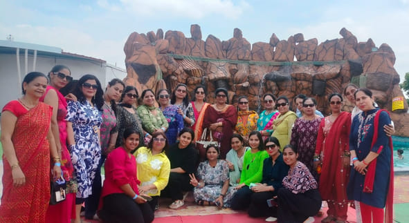 Teej festival celebrated with songs of Sawan