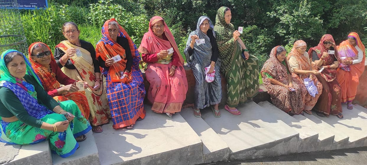 65.59 percent voting took place in two blocks of Champawat