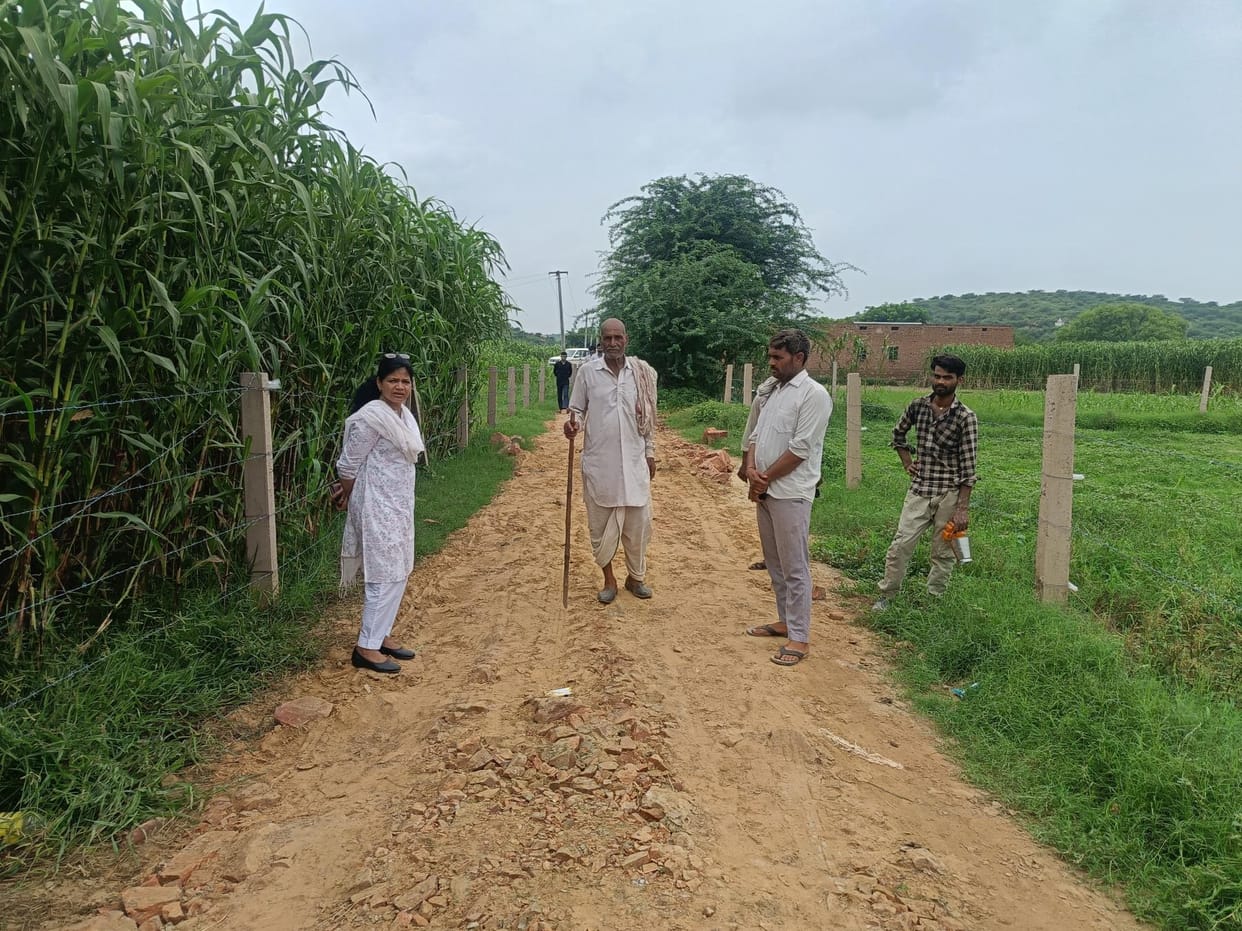 Hope for clean water and paved road