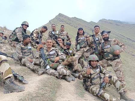 CISF started battle ready training with army